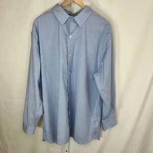 Fairlane Size XXL Short Non Iron Stretch Men’s Long Sleeve Shirt Business Office